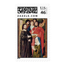 Christ And St. Martha By Froment Nicolas Postage Stamps