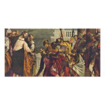 Christ And The Centurion Of Capernaum By Veronese Custom Photo Card
