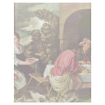 Christ And The Disciples Of Emmaus By Orrente Custom Letterhead