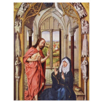Christ Appears To Mary By Weyden Rogier Van Der Custom Flyer