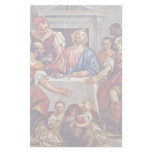 Christ At Emmaus By Veronese Paolo (Best Quality) Stationery
