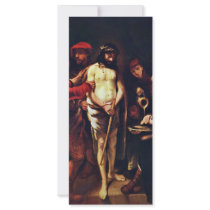 Christ Before Pilate By Maes Nicolaes Custom Rack Cards