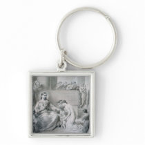 Christ Blessing Little Children Keychains