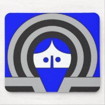 Christ Blue Mouse Mats