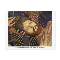 Christ By Master Of The Pieta Of Avignon Post Card