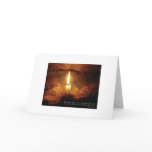 "Christ Candle" Christian Art Card