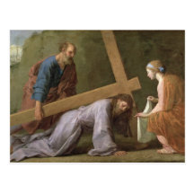 Christ Carrying the Cross, c.1651 Postcard