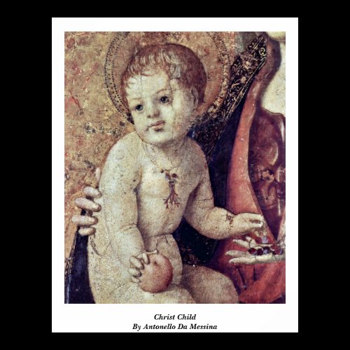 Christ Child By Antonello Da Messina Posters