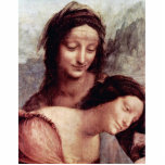 Christ Child With St. Anne Maria Lamb  By Leonardo Photo Cutouts