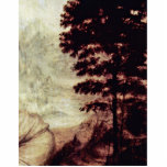 Christ Child With St. Anne Mary Lamb  By Leonardo Acrylic Cut Outs