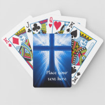 Christ Cross Bicycle Poker Deck