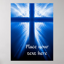 Christ Cross Poster
