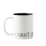 Christ Culture Emblem Black Mug