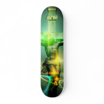 Christ Defeating Death skateboards by knollgilbert Christ Defeating Death skateboards