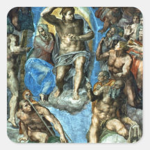 Christ, detail from 'The Last Judgement' Sticker