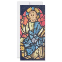 Christ Enthroned By Oberrheinischer Meister Um 124 Personalized Rack Card