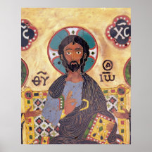Christ Enthroned Print