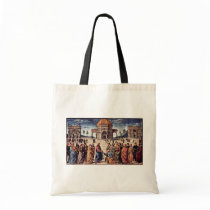 Christ Hands St. Peter The Keys To The Kingdom Tote Bags