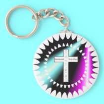 Christ has died, Christ is Risen... keychains by Artists4God Christ has died, Christ is Risen... keychains