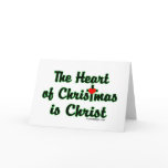 Christ in Christmas Cards