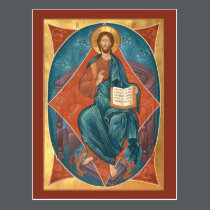 Christ in Glory Postcard postcards