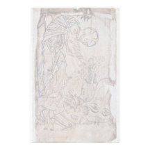 Christ In Limbo By Meister Des Cotton-Psalters (Be Stationery