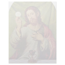 Christ In The Eucharist By Juanes Juan De (Best Qu Personalized Letterhead