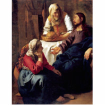 Christ In The House Of Martha And Mary,  By Vermee Cut Outs