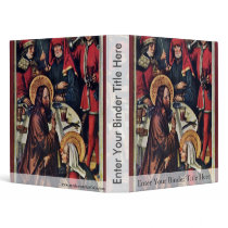Christ In The House Of Simon By Holbein Sigmund Vinyl Binder