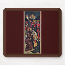 Christ In The House Of Simon By Holbein Sigmund Mousepads