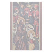 Christ In The House Of Simon By Holbein Sigmund Customized Stationery