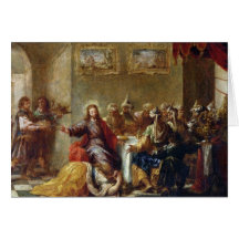 Christ in the House of Simon the Pharisee, 1660 Cards