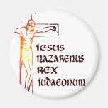 Christ INRI Tradution Magnets