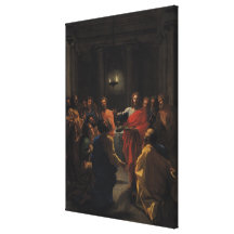 Christ Instituting the Eucharist Stretched Canvas Prints