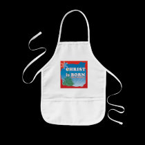 Christ is born aprons
