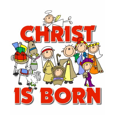 Christ Is Born Christmas Gift t-shirts