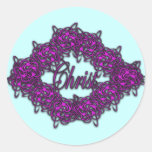 Christ is the Center - Fashion Pink Sticker