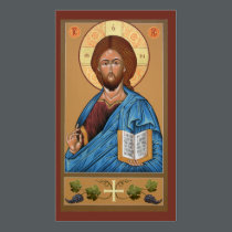 Christ Mini Prayer Card business cards