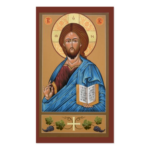 Christ Mini Prayer Card Business Cards