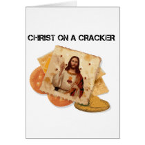 Christ on a cracker cards