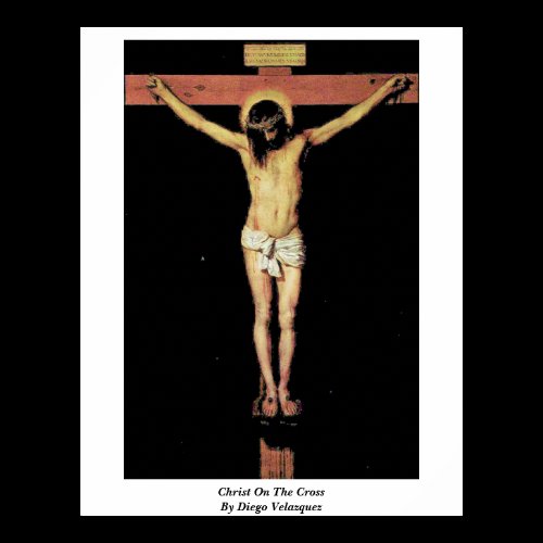 Christ On The Cross By Diego Velazquez Print