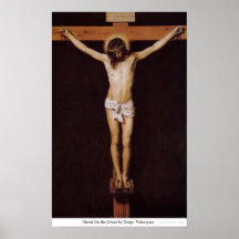 Christ On the Cross by Diego Velazquez Print