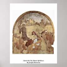 Christ On The Mount Of Olives By Jacopo Pontormo Print