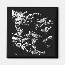Christ on the Mount of Olives Vintage Art Magnet