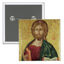 Christ Pantocrator, 1607 Pinback Buttons