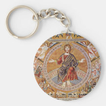 Christ Pantocrator And The Last Judgment Key Chain