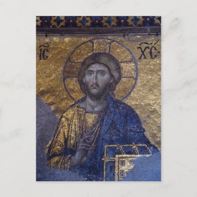 Christ Pantocrator Post Card
