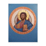 Christ Pantocrator Prayer Card Postcard