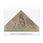 Christ Pantocrator With Angels By Simone Martini postcards