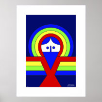 Christ - passepartout poster